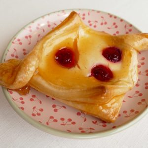 Himbeer-Vanille-Blätterteig